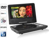 DVD Player de 7 Polegadas (USB, SD, MMC, DIVX, AVI, TV)  >>